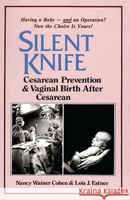 Silent Knife: Cesarean Prevention and Vaginal Birth After Cesarean (VBAC) Cohen, Nancy 9780897890274 Bergin & Garvey