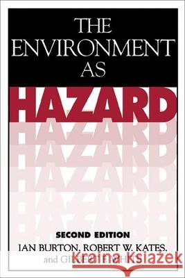 The Environment as Hazard Burton, Ian 9780898621594 Guilford Publications