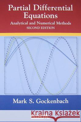 Partial Differential Equations Mark S Gockenbach 9780898719352