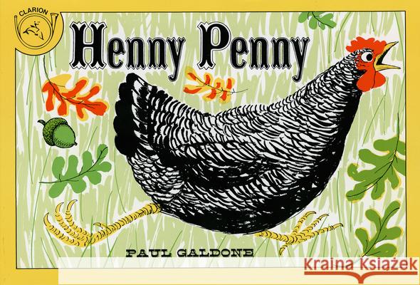 Henny Penny Paul Galdone 9780899192253 Clarion Books