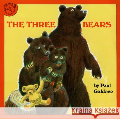 The Three Bears Paul Galdone 9780899194011 Clarion Books