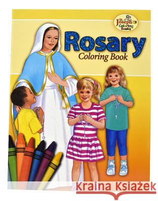Rosary Coloring Book Lovasik, Lawrence G. 9780899426716 Catholic Book Publishing Company