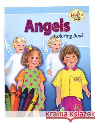 Angels Coloring Book MC Kean, Emma C. 9780899426723 Catholic Book Publishing Company