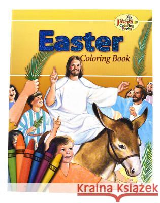 Coloring Book about Easter Catholic Book Publishing Co 9780899426921 Catholic Book Publishing Company