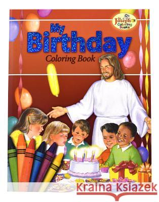 My Birthday Coloring Book  9780899426938 