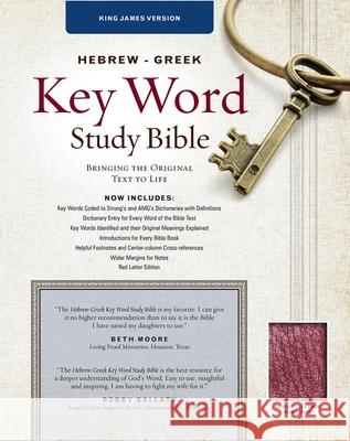 Hebrew-Greek Key Word Study Bible-KJV Spiros Zodhiates 9780899577494 AMG Publishers