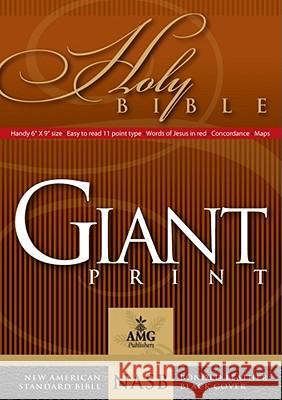 Giant Print Handy-Size Bible-NASB Nasb 9780899579443 AMG Publishers