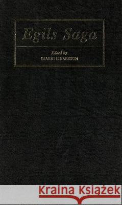 Egils Saga Bjarni Einarsson 9780903521604 Viking Society for Northern Research