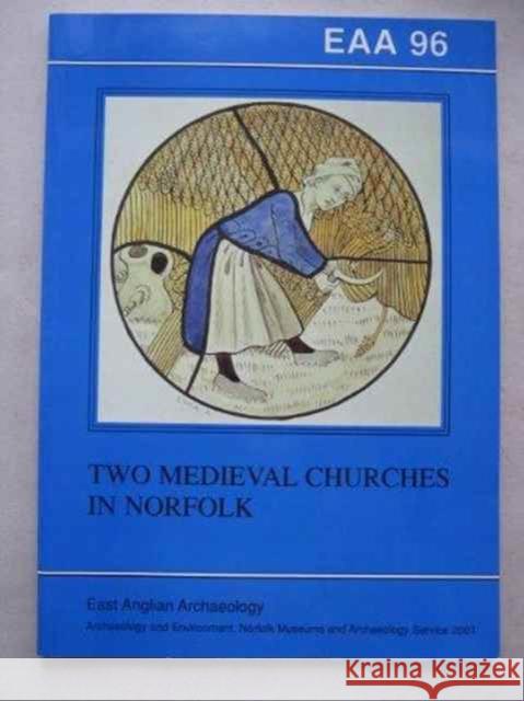 EAA 96: Two Medieval Churches in Norfolk Brian Ayers Olwen Beazley 9780905594330 East Anglian Archaeology