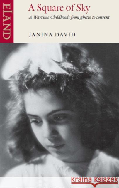 A Square of Sky: A Jewish Childhood in Wartime Poland Janina David 9780907871736