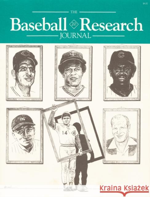 The Baseball Research Journal (Brj), Volume 20 Society for American Baseball Research   Society for American Baseball Research ( John B. Holway 9780910137454 Society for American Baseball Research