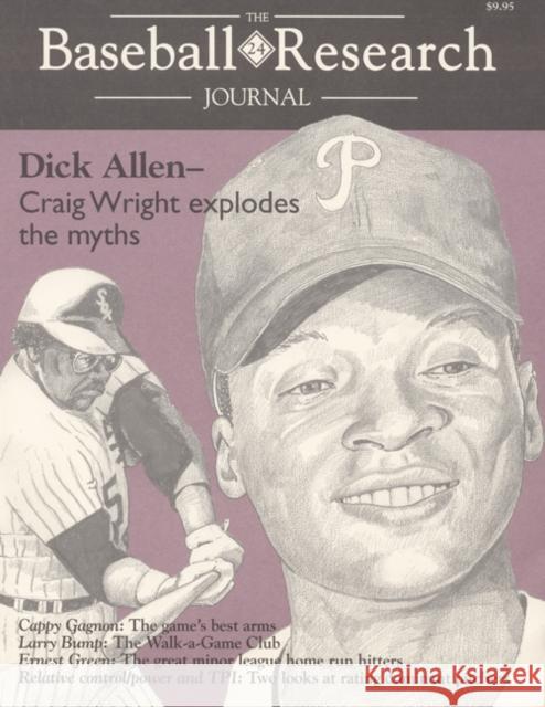 The Baseball Research Journal (Brj), Volume 24 Society for American Baseball Research   Society for American Baseball Research ( Mark Alvarez 9780910137638