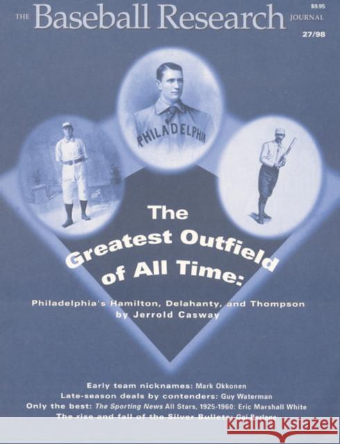 The Baseball Research Journal (Brj), Volume 27 Society for American Baseball Research   Society for American Baseball Research ( 9780910137751 Society for American Baseball Research