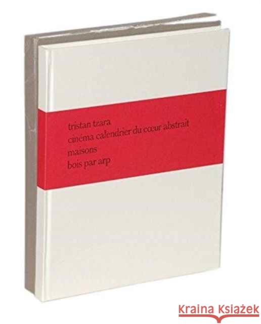 Cinema Calendrier Du Coeur Abstrait Maisons Tzara, Tristan 9780911487008 Thomas Press Inc