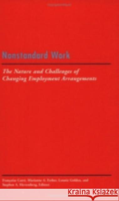 Nonstandard Work Carré, Françoise 9780913447802 Industrial Relations Research Association