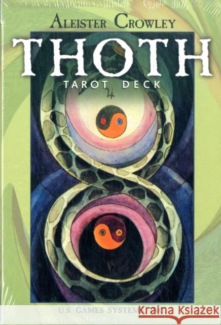 Thoth Tarot Deck Large Crowley, Aleister 9780913866153