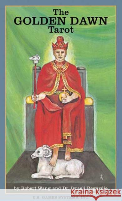 The Golden Dawn Tarot Robert Wang, Dr. Israel Regardie 9780913866160