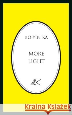 More Light Bô Yin Râ 9780915034314 Kober Press