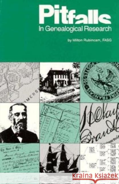 Pitfalls in Genealogical Research Milton Rubincam 9780916489281 Ancestry.com