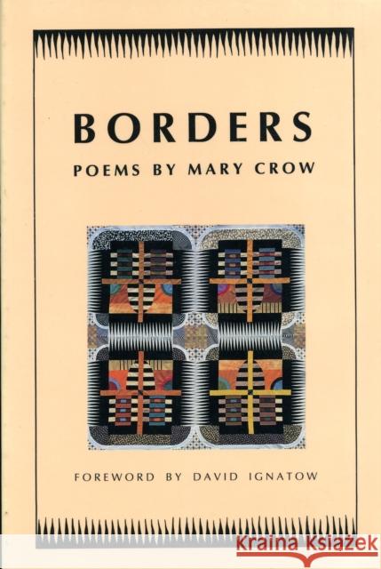 Borders Mary Crow David Ignatow 9780918526717