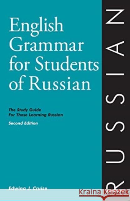 English Grammar for Students of Russian Edwina J Cruise 9780934034210 Olivia & Hill Press,U.S.