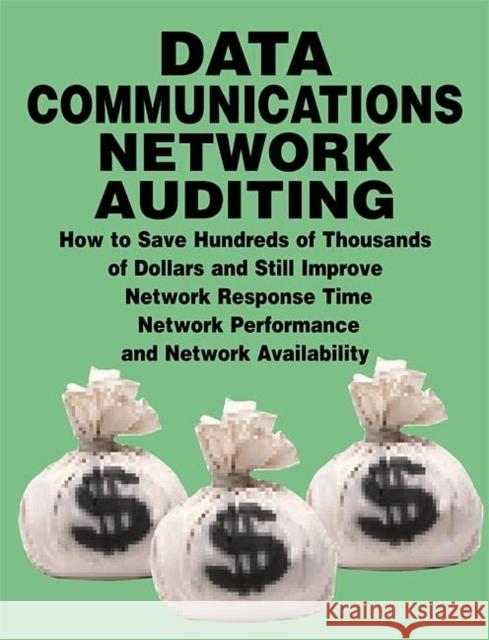 Data Communications Network Auditing Bruce Griffis Griffis 9780936648934 CMP Books