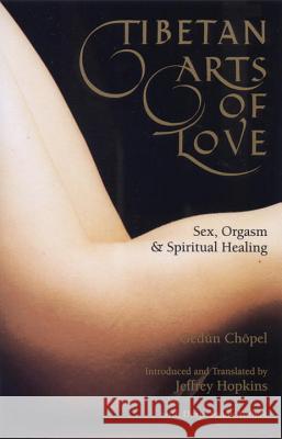 Tibetan Arts of Love-Sex, Orgasm, and Spiritual Healing Chopel, Gedun 9780937938973 Snow Lion Publications