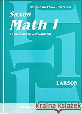 Student Workbook Set: 1st Edition Larson 9780939798810 Houghton Mifflin Harcourt (HMH)