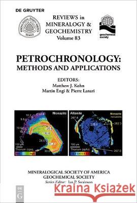 Petrochronology: Methods and Applications Kohn, Matthew J. 9780939950058