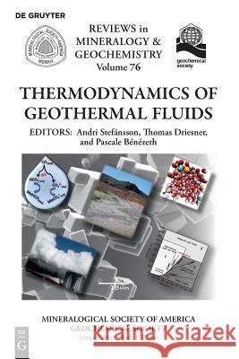 Thermodynamics of Geothermal Fluids Andri Stefánsson, Thomas Driesner, Pascale Bénézeth 9780939950911 Mineralogical Society of America