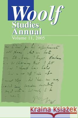Woolf Studies Annual Vol 11 Mark Hussey 9780944473719 Pace University Press