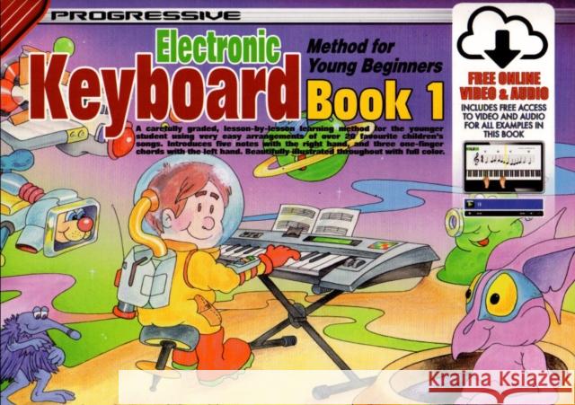 Progressive Keyboard Book 1: Method for Young Beginners Gary Turner 9780947183417 Learn to play publishing