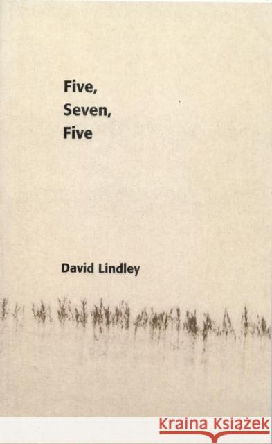 Five, Seven, Five David Lindley 9780951336335