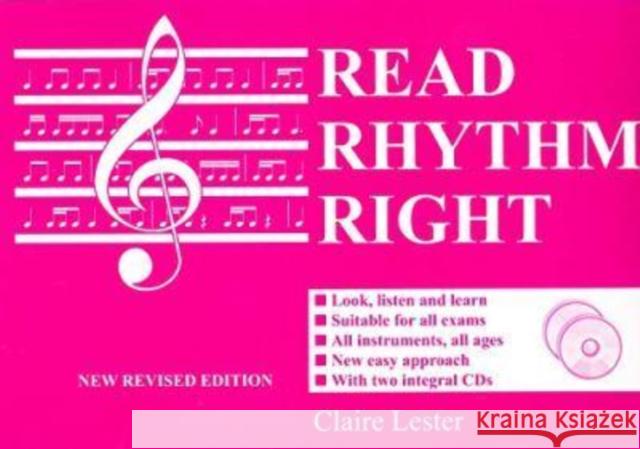 Read Rhythm Right Claire Lester 9780951494608 Sound Learning Systems