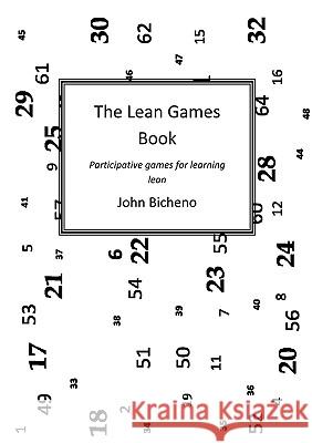 The Lean Games Book John Bicheno 9780954124472 Picsie Books
