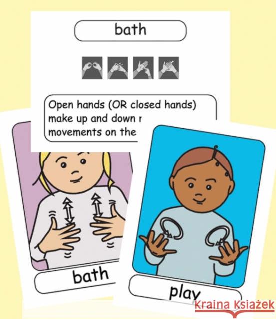 Let's Sign BSL Flashcards: Early Years and Baby Signs (British Sign Language) Cath Smith 9780954238452 Co-Sign Communications