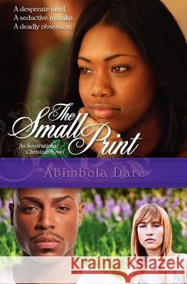 The Small Print Abimbola Dare 9780957122505 Divine Publishing House