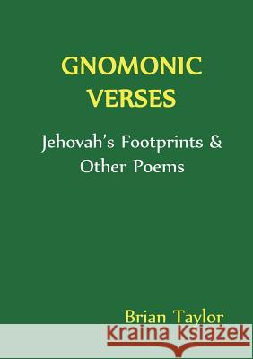Gnomonic Verses Brian F. Taylor 9780957190122 Universal Octopus