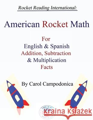 American Rocket Math Carol Campodonica 9780960119516 Rocket Reader International