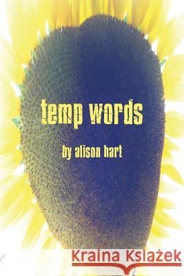 temp words Hart, Alison 9780964536142