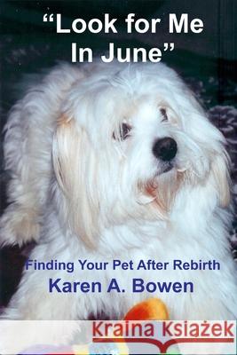 Look for Me in June: Finding Your Pet After Rebirth Karen a. Bowen 9780964934375