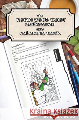 Robin Wood Tarot Coloring Book Robin Wood 9780965298445