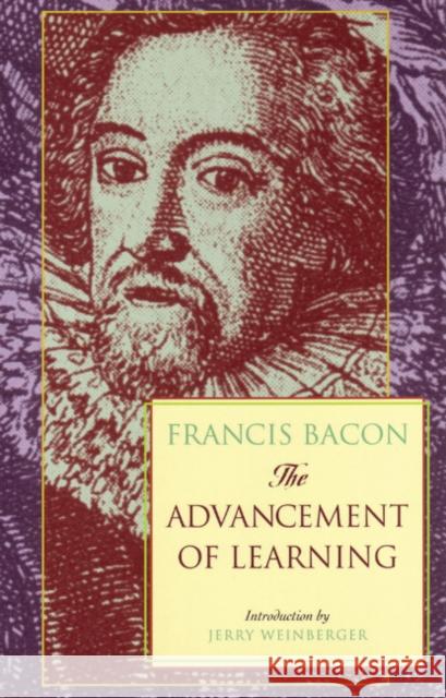 The Advancement of Learning Bacon, Frances 9780966491364