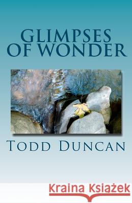 Glimpses of Wonder Todd Duncan 9780971262423