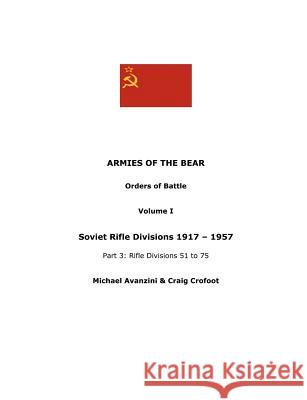 Armies of the Bear Volume 1 Part 3 Craig Crofoot Michael Avanzini 9780972029605 Tiger Lily Publications LLC