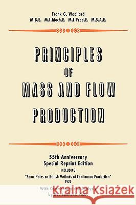 Principles of Mass and Flow Production Frank G. Woollard Bob Emiliani 9780972259187
