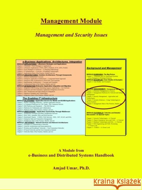 e-Business and Distributed Systems Handbook: Management Module Umar, Amjad 9780972741453 WWW.Amjadumar.com