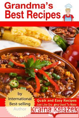 Grandma's Best Recipes Marg Ruttan 9780973435757 Blue Jeans Publishing (AB)