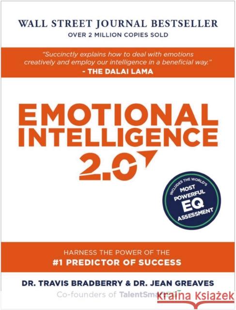 Emotional Intelligence 2.0 Jean Greaves 9780974320625 TalentSmart