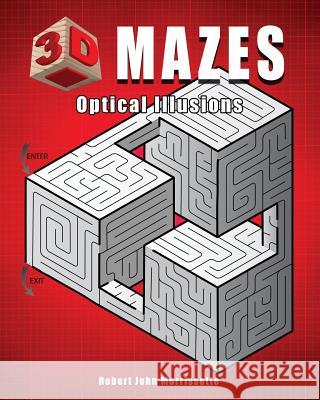 3D Mazes: Optical Illusions Robert John Morrissette 9780976354925